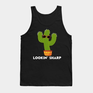 Lookin' Sharp Cute Cactus Tank Top